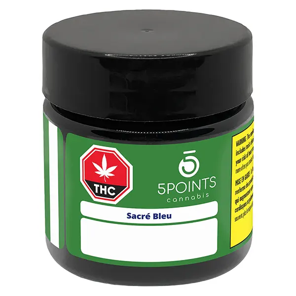 Sacré Bleu (Dried Flower) by 5 Points Cannabis