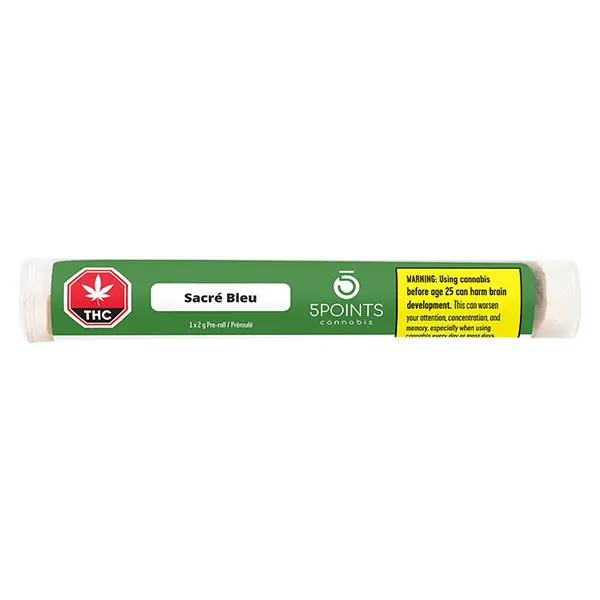 Sacré Bleu Pre-Roll (Pre-Rolls) by 5 Points Cannabis