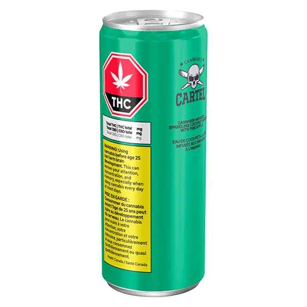 Image for Sparkling Coconut Water with Pineapple, cannabis all products by Cannabis Cartel
