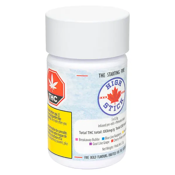 Starting Five Infused Pre-Roll (Pre-Rolls) by Highly Dutch Organic