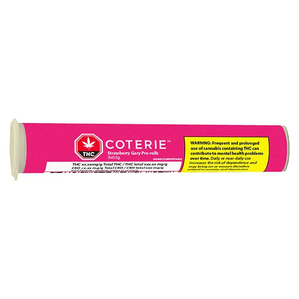 Strawberry Gary Pre-Roll (Pre-Rolls) by Coterie