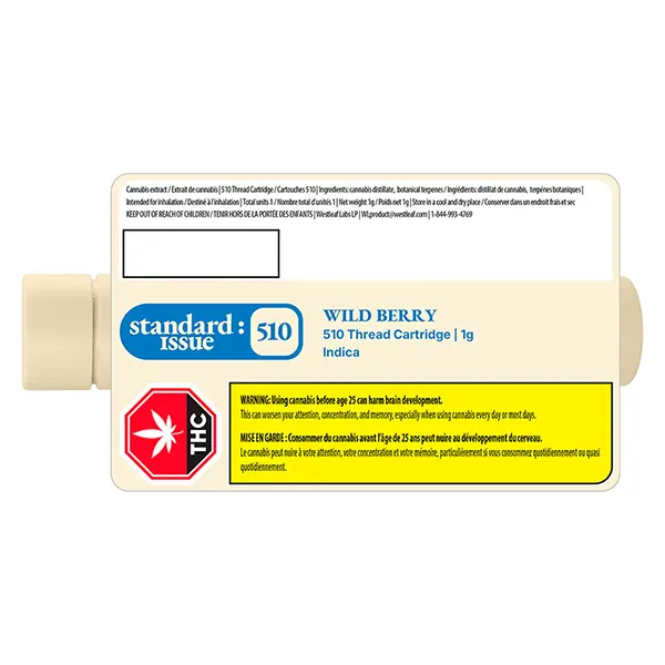 Wild Berry 510 Thread Cartridge (510 Cartridges) by Standard Issue