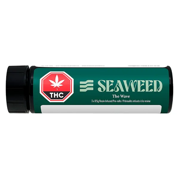 The Wave Rosin Infused Pre-Roll (Pre-Rolls) by Seaweed