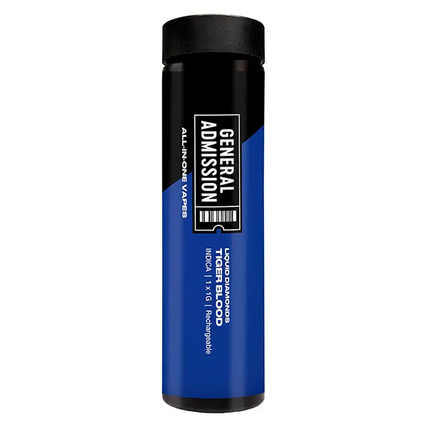 Tiger Blood Liquid Diamond All-In-One Vape (Disposable Vapes) by General Admission