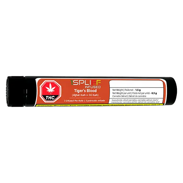 Tiger's Blood Infused Pre-Roll (Pre-Rolls) by 1Spliff
