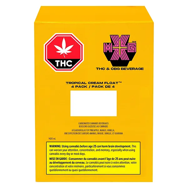 Image for Tropical Cream Float 4pk, cannabis all products by XMG