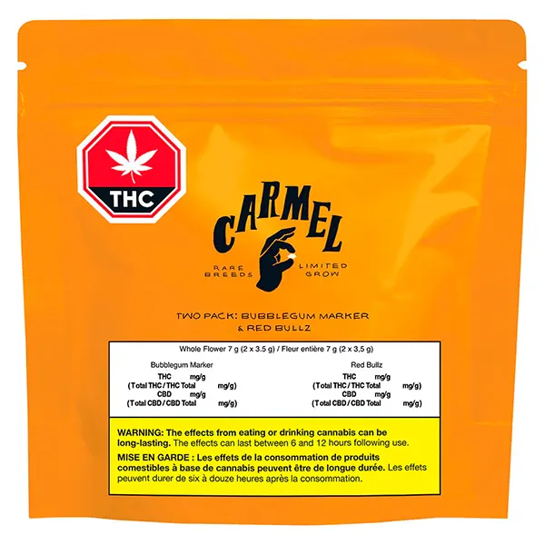 Image for Two Pack: Bubblegum Marker & Red Bullz, cannabis all products by Carmel