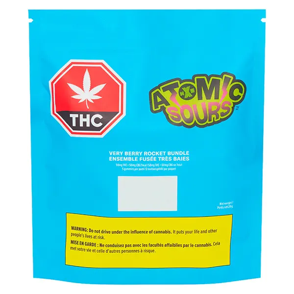 Image for Very Berry Rocket Gummies Bundle, cannabis all products by XMG