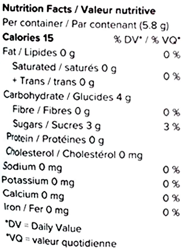 Very Berry Rocket Gummies Bundle (Gummies) Nutrition Table