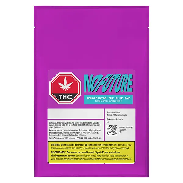 ZeroPoint95 - The Blue One 510 Thread Cartridge (510 Cartridges) by No Future