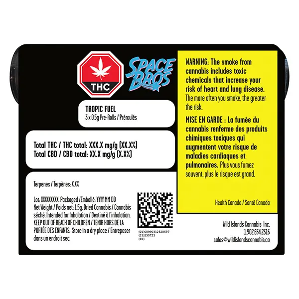 Image for Tropic Fuel Pre-Roll, cannabis all products by Space Bros