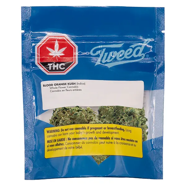 Blood Orange Kush (Dried Flower) by Tweed