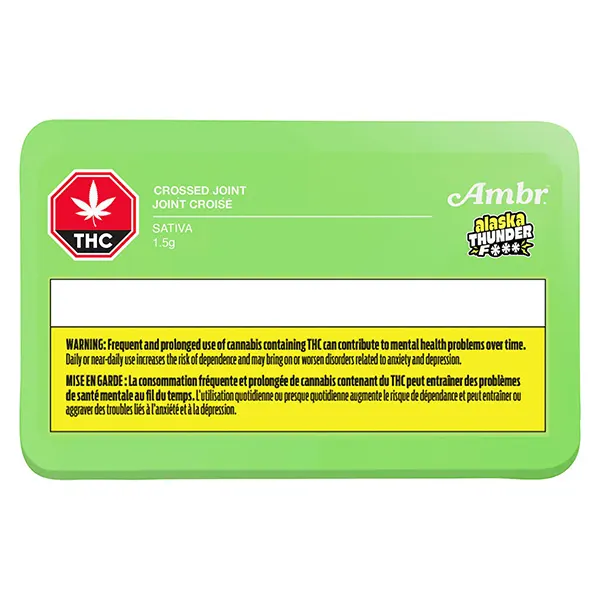 Alaskan Thunder F&ast;&ast;&ast; Cross Joint (Pre-Rolls) by AMBR