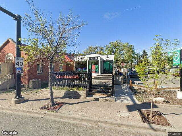 Street view for FOUR20 Inglewood, 1309 9 Ave SE, Calgary AB