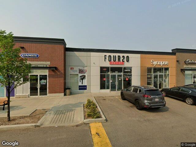 Street view for FOUR20 Outlet Sherwood Park, 3890 Sherwood Dr #915, Sherwood Park AB