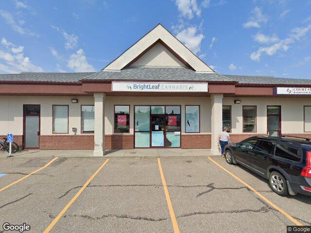 Street view for Brightleaf Cannabis, 30-130 Broadway Blvd., Sherwood Park AB