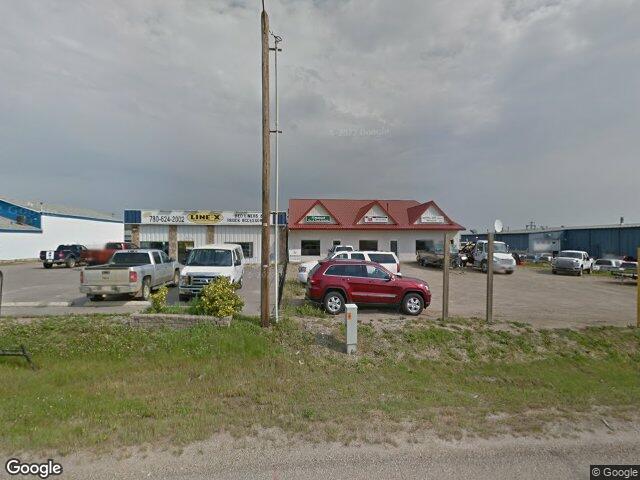 Street view for Bud Runners Cannabis, 7426 100 Ave., Peace River AB