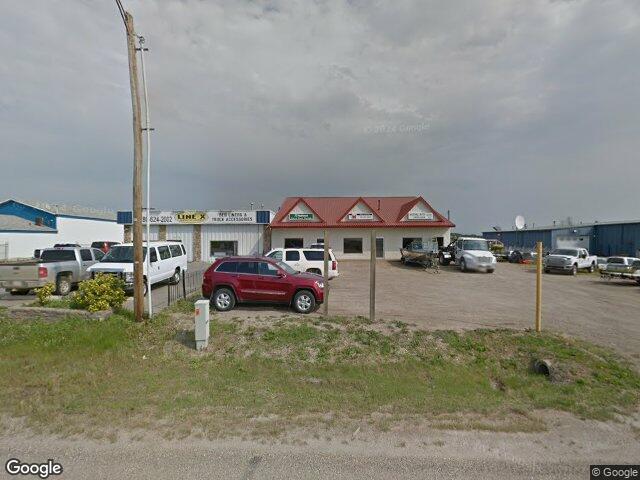 Street view for Bud Runners Cannabis, 7426 100 Ave., Peace River AB