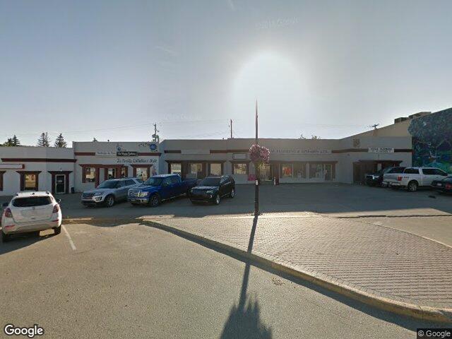 Street view for Bud Runners Cannabis, 9610 100 St., Peace River AB