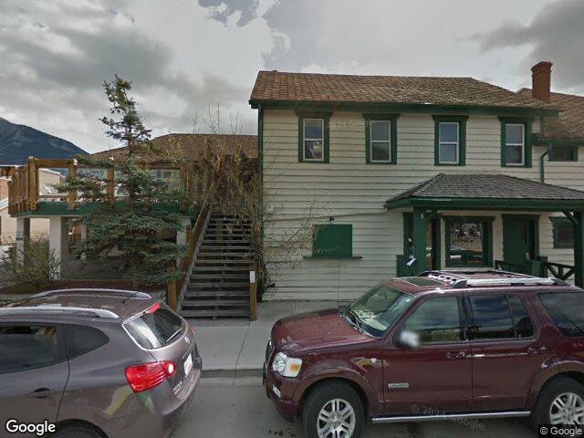 Street view for Canmore Cannabis Company, 900B 7 Ave., Canmore AB