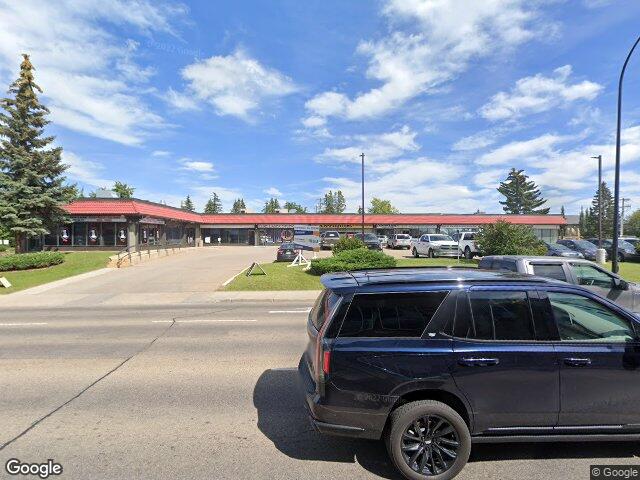 Street view for Choom Cannabis Co. Red Deer, 1-5511 50 Ave., Red Deer AB