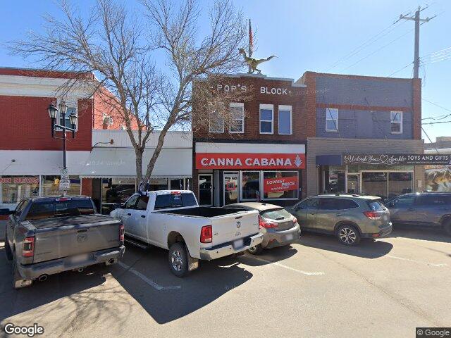 Street view for Canna Cabana Drumheller, 320 Centre St., Drumheller AB