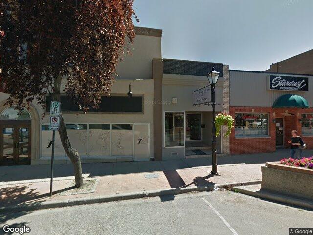 Street view for Choom Cannabis Co. Medicine Hat, 643 3rd St. SE, Medicine Hat AB