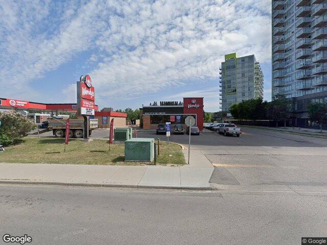 Street view for Co-op Cannabis Brentwood, B-4122 Brentwood Rd. NW, Calgary AB