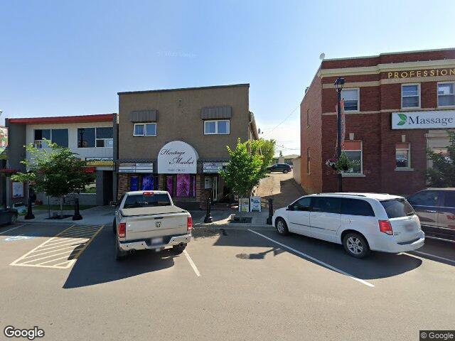 Street view for Daily Blaze, 1-5009 50 St., Stony Plain AB