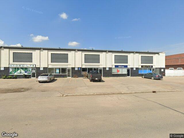 Street view for Elevate Cannabis, 10022 167 St. NW, Edmonton AB