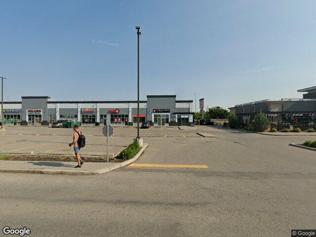 Street view for Fire & Flower Cannabis Co. Strathmore, 110M-800 Pine Rd., Strathmore AB