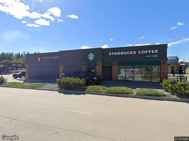 Street view for Fire & Flower Cannabis Co. Hinton, 263 Gregg Ave., Hinton AB