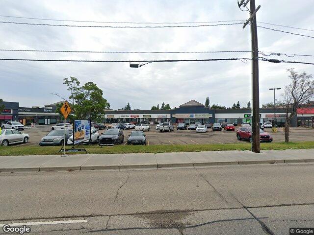 Street view for Fire & Flower Cannabis Co. Terrace Plaza, 5844 Terrace Rd. NW, Edmonton AB