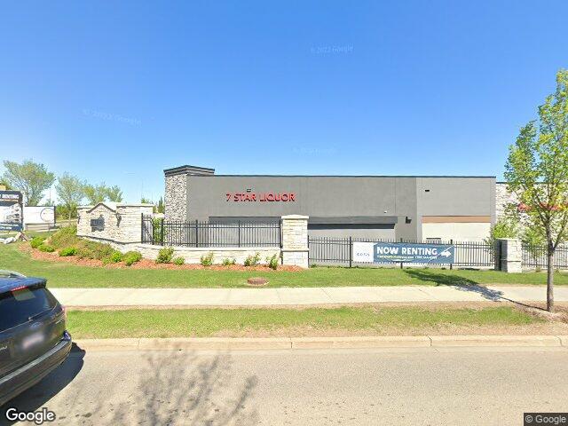 Street view for Fire & Flower Cannabis Co. Shoppes at Giroux, 120-4 Versailles Ave., St Albert AB
