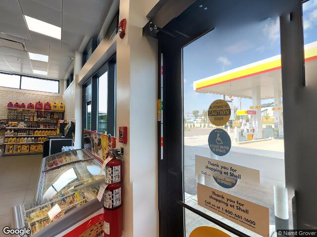 Street view for Fire & Flower Cannabis Co. Shoppes at Giroux, 120-4 Versailles Ave., St Albert AB