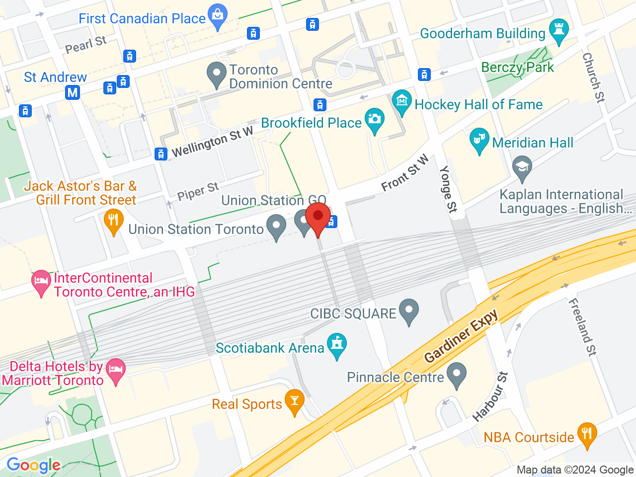 Street map for Fika Cannabis Store, 65 Front St W Unit 405, Toronto ON