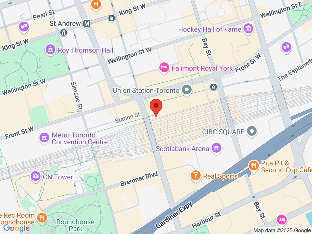 Street map for Fika Cannabis Store, 65 Front St W Unit 405, Toronto ON