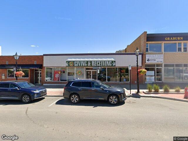 Street view for Giving & Receiving Ltd., 541 2 St SE, Medicine Hat AB