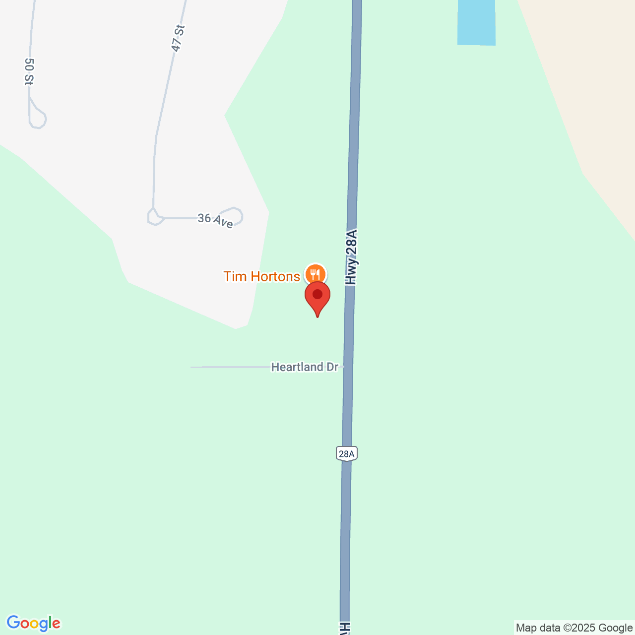 Street map for F&L Cannabis Inc., 56016 AB-28A Unit 10, Gibbons AB