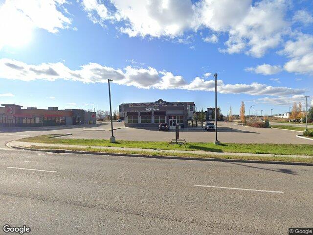Street view for Rocky Mountain Cannabis, 124 Leva Ave, Red Deer County AB