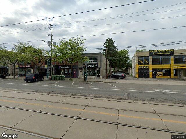 Street view for Caliwood Cannabis, 3351 Lake Shore Blvd W, Etobicoke ON