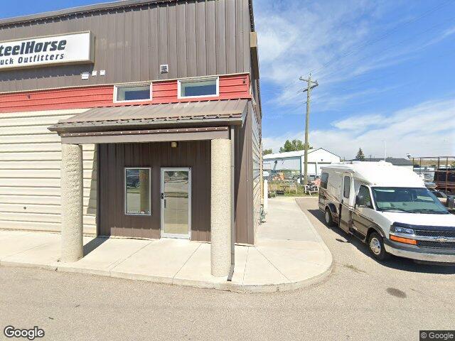 Street view for Micro Gold Cannabis, 2A-220 North Railway St., Okotoks AB