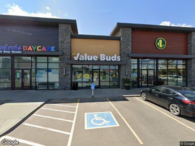 Street view for Value Buds Chapelle, 14143 28 Ave. SW, Edmonton AB