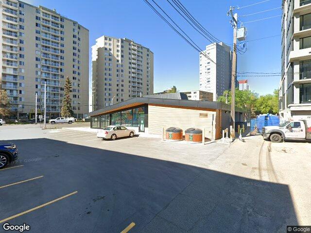 Street view for Value Buds Jasper Ave 121, B-12120 Jasper Ave., Edmonton AB