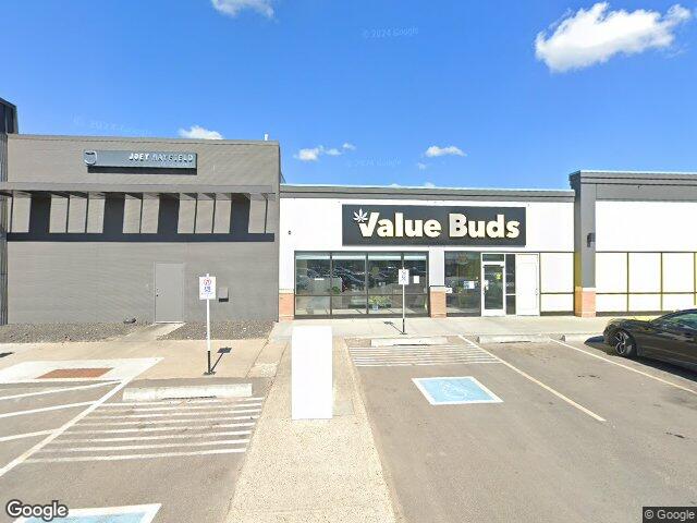 Street view for Value Buds Mayfield Common, 120 Mayfield Common NW, Edmonton AB