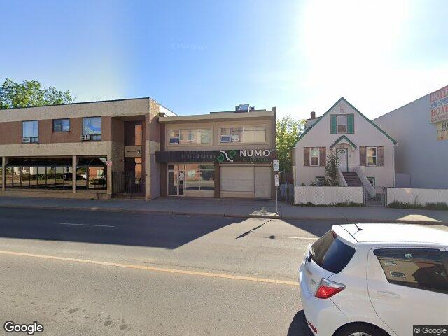 Street view for NUMO Cannabis Chinatown, 10765 97 St. NW, Edmonton AB