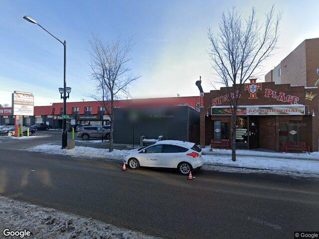 Street view for NUMO Cannabis Alberta Ave, 11733 95 St. NW, Edmonton AB