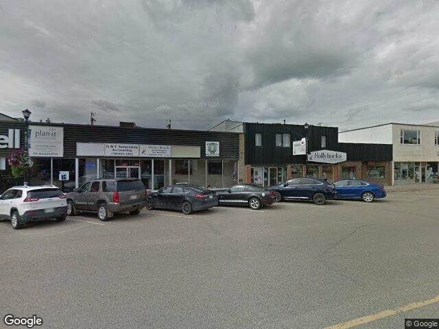 Street view for Peace Pipe Cannabis Company, 10032 100 St., Peace River AB