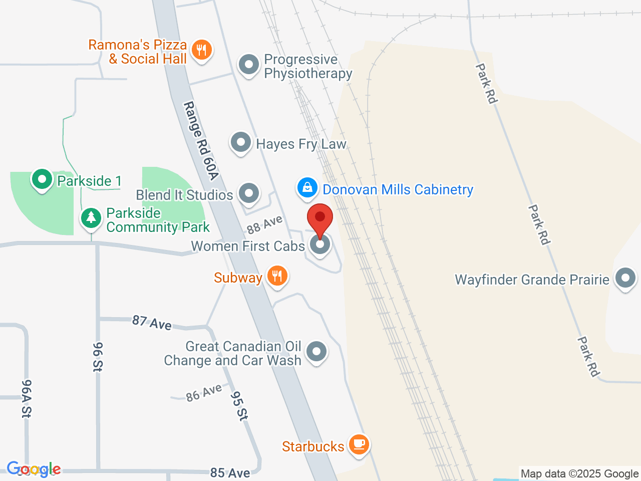 Street map for Cannabis 4 Less, 8801 Resources Rd, Grande Prairie AB