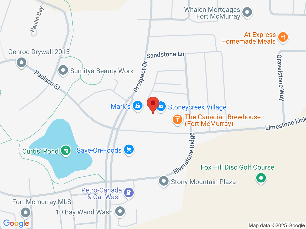 Street map for Plantlife Fort McMurray, 106-108 Riverstone Ridge, Fort McMurray AB